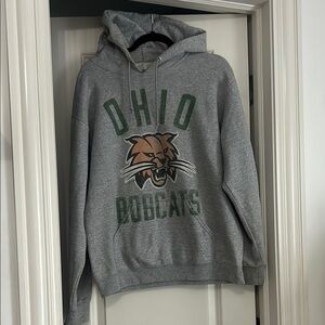 Ohio Bobcats Gray Hoodie